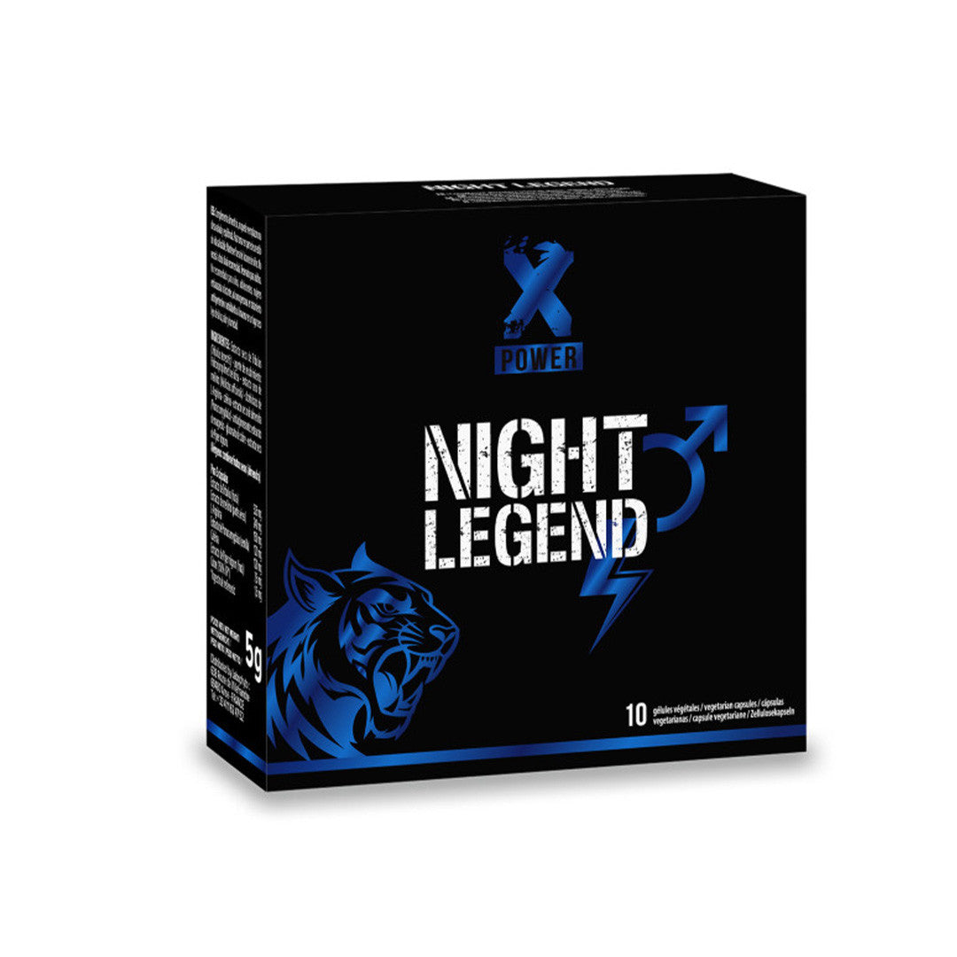 Night Legend Caps 10 gélules - Libido et performance