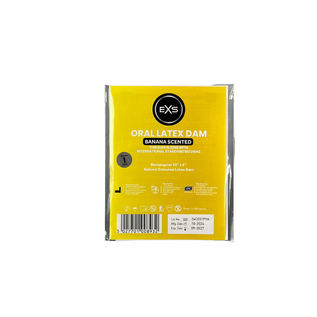Digue Dentaire Parfumé Banane