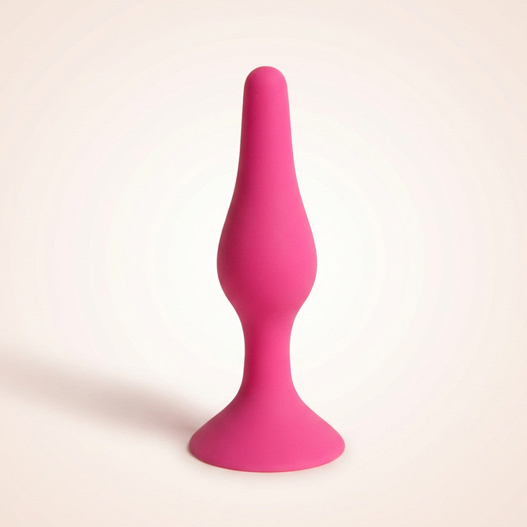 toy anal silicone tentation rose vue face