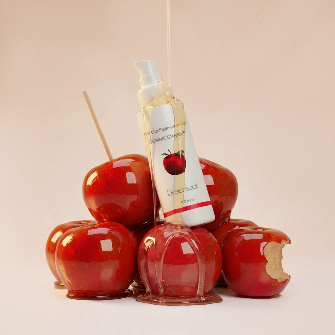 Huiles Gourmandes Chauffante Pomme d'amour - Be Sensual
