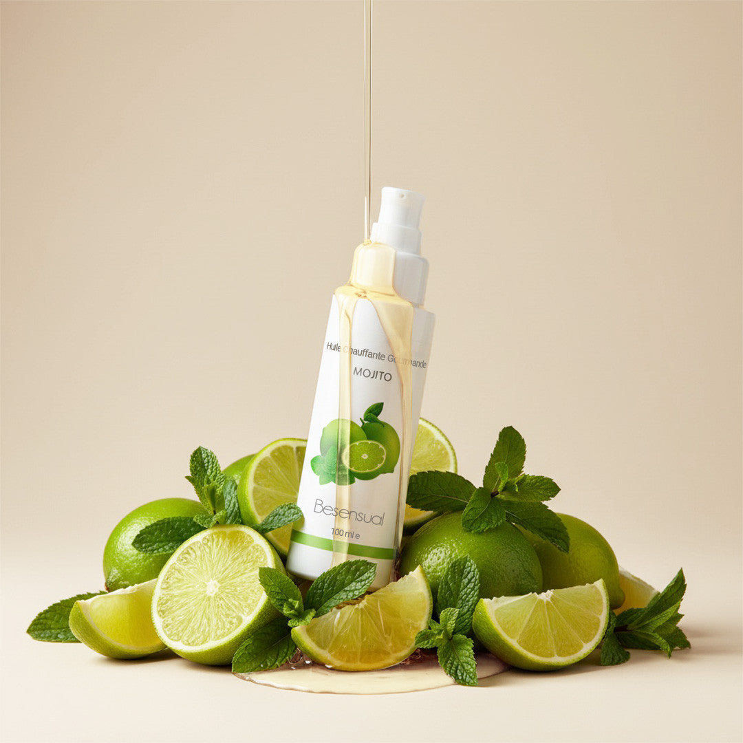Huiles Gourmandes Chauffante Mojito - Be Sensual