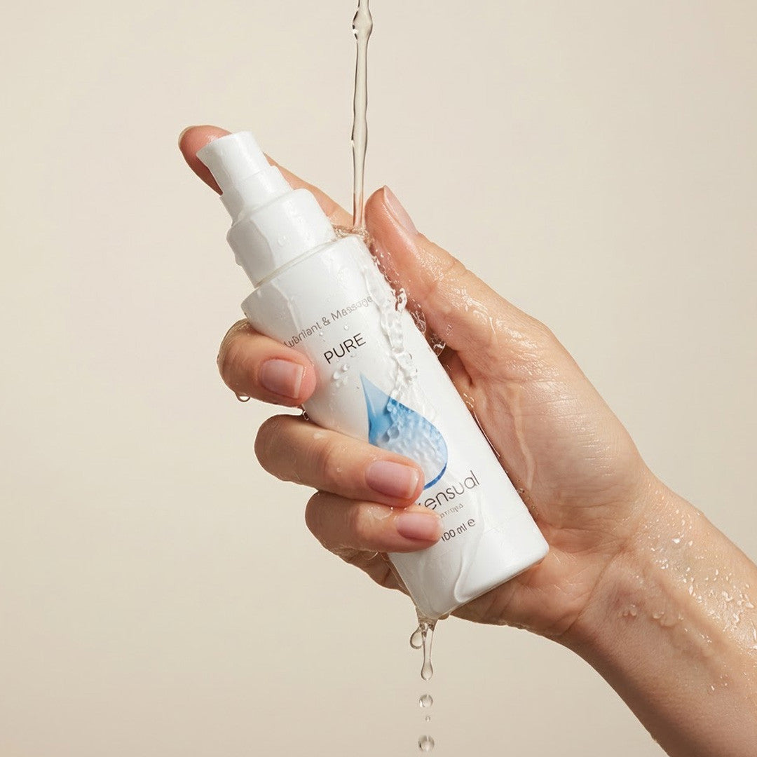 Be Sensual Lubrifiant à Base d'Eau Cranberry Aloe Vera Flacon et Packaging Vue de Face