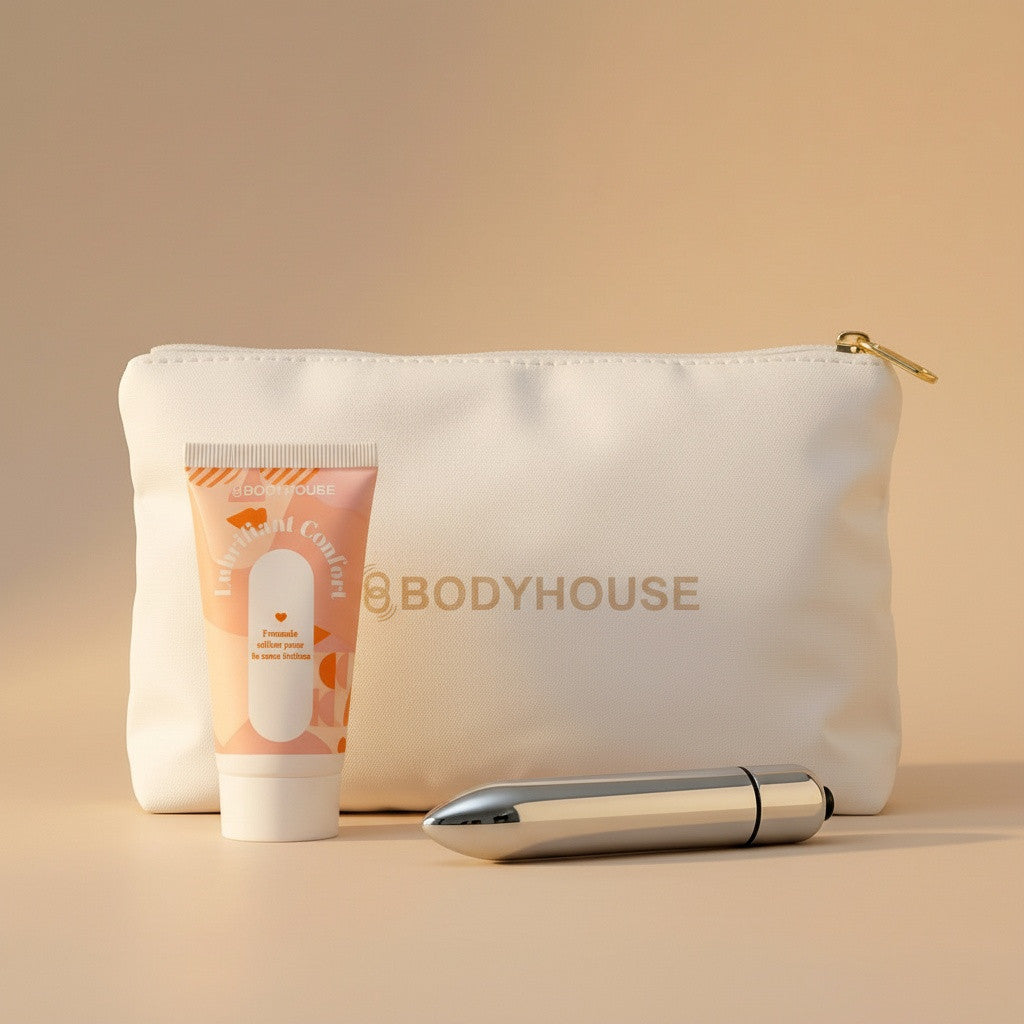 Trousse bodyhouse - lubrifiant et vibromasseur nano