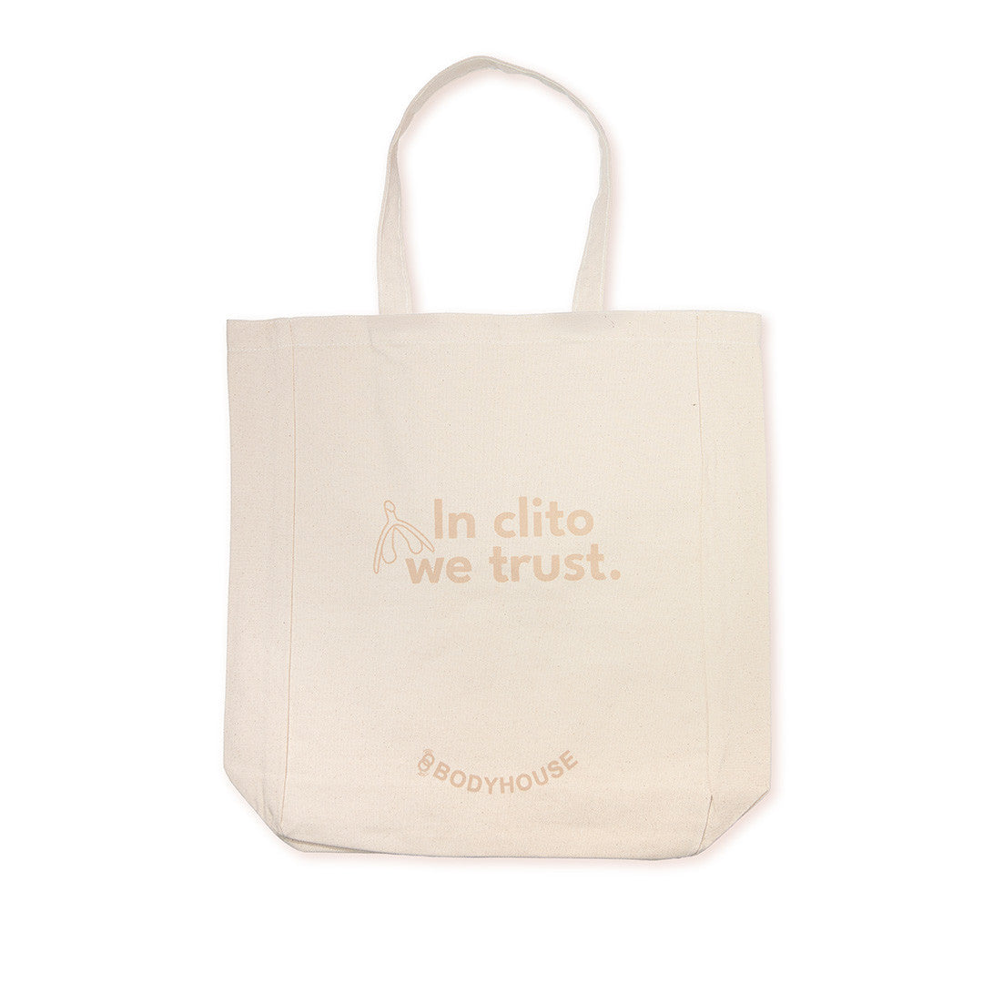 Totebag in clito we trust