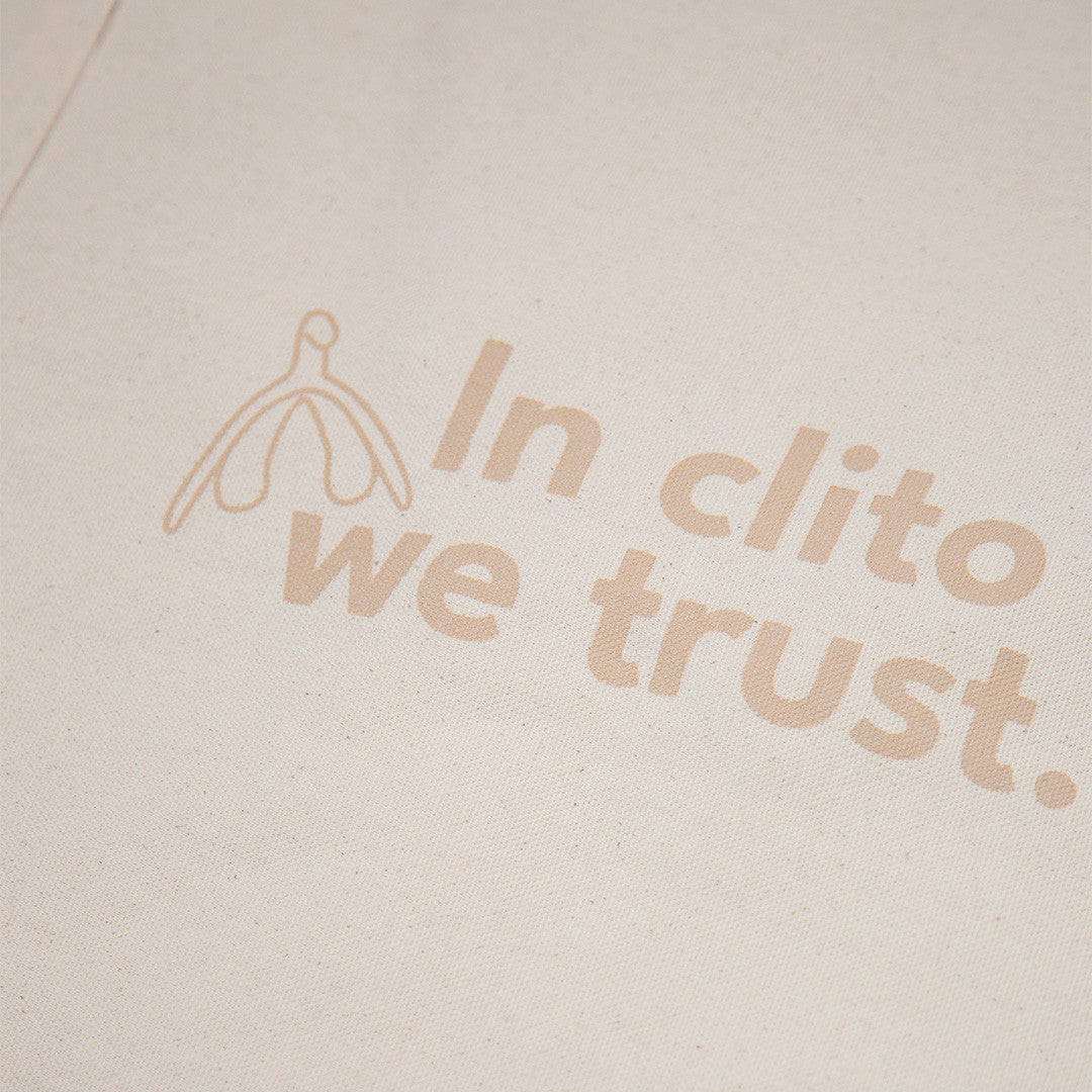 Totebag in clito we trust