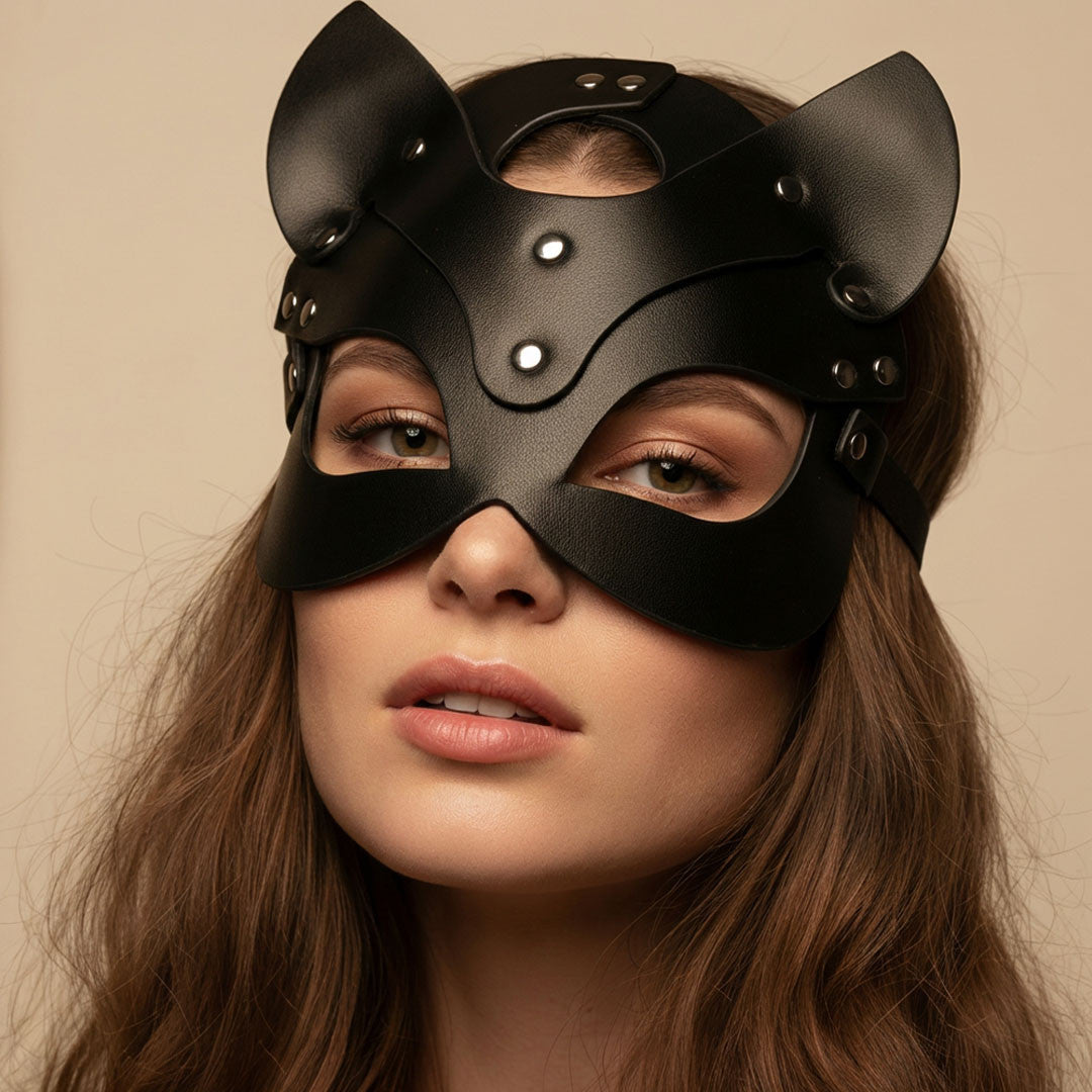 Masque BDSM à oreilles pointues