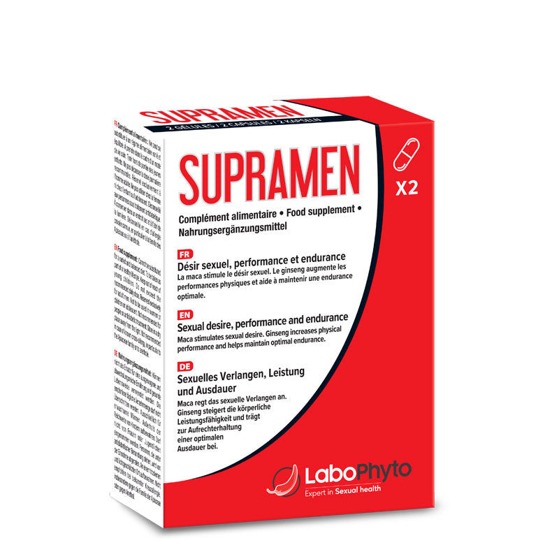 Supramen Gélules - Énergie et vitalité masculine x2