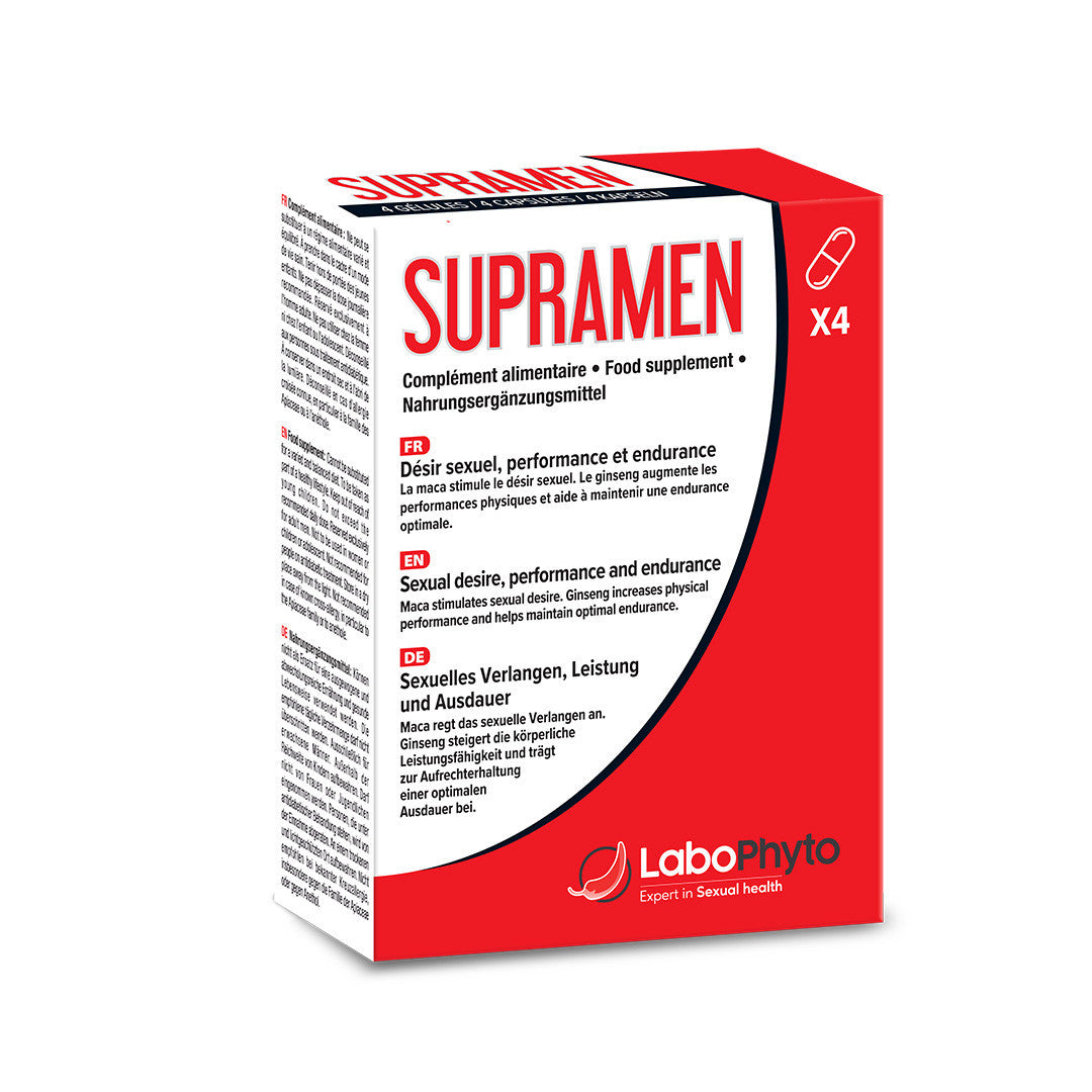Supramen Gélules - Énergie et vitalité masculine x4