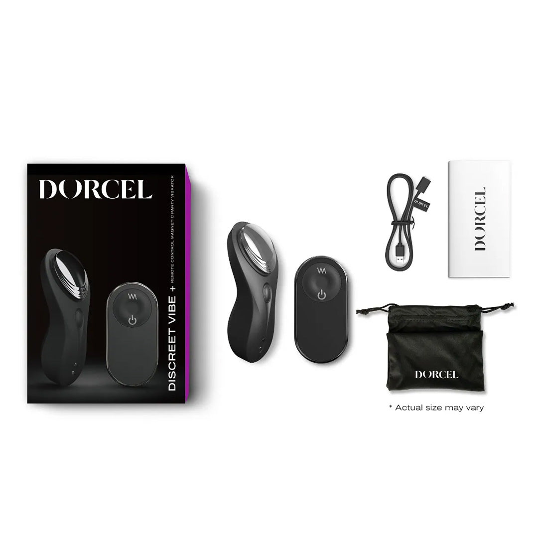 Stimulateur Discreet Vibe + avec télécommande