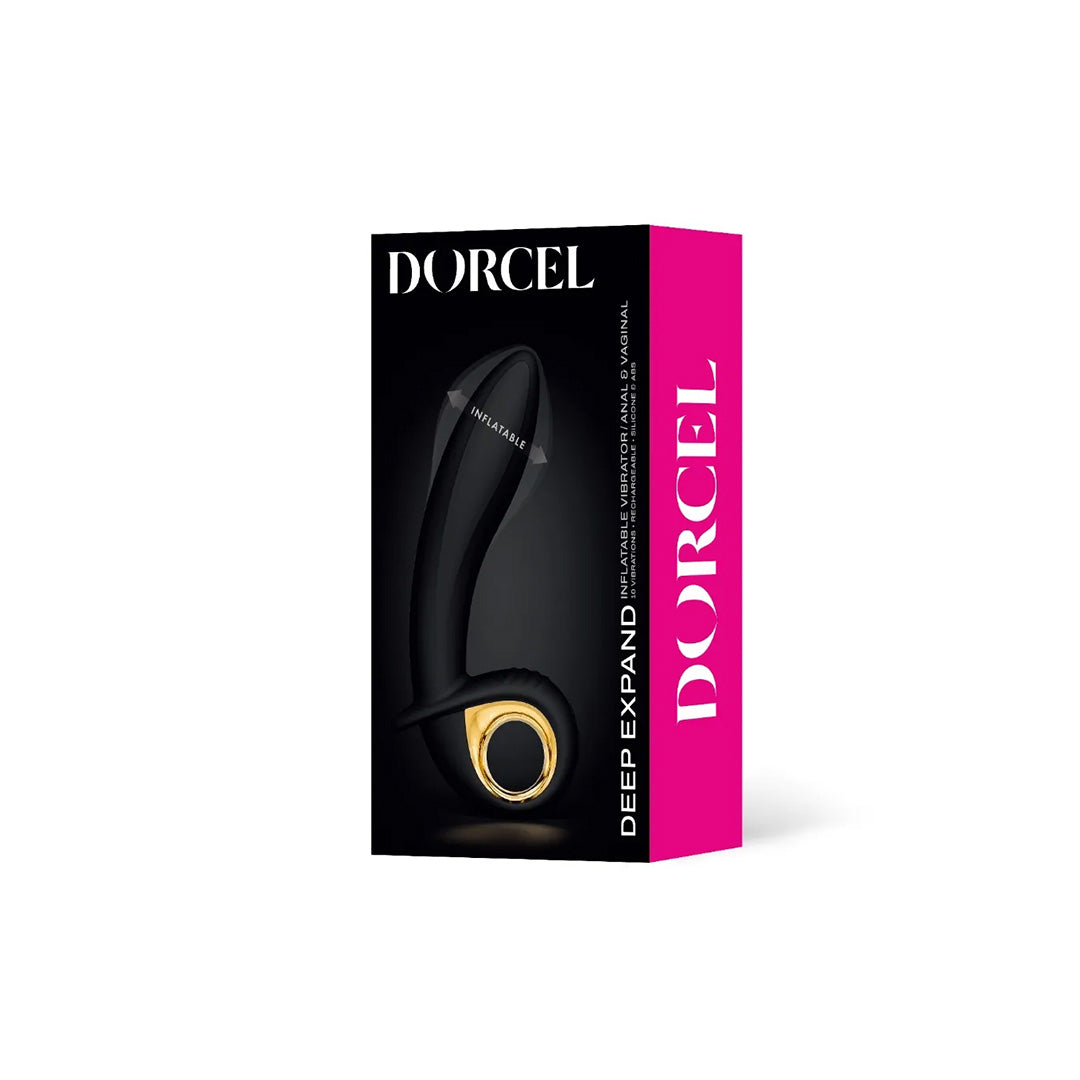 Vibromasseur gonflable 2 en 1 Vaginal et Anal Deep Expand