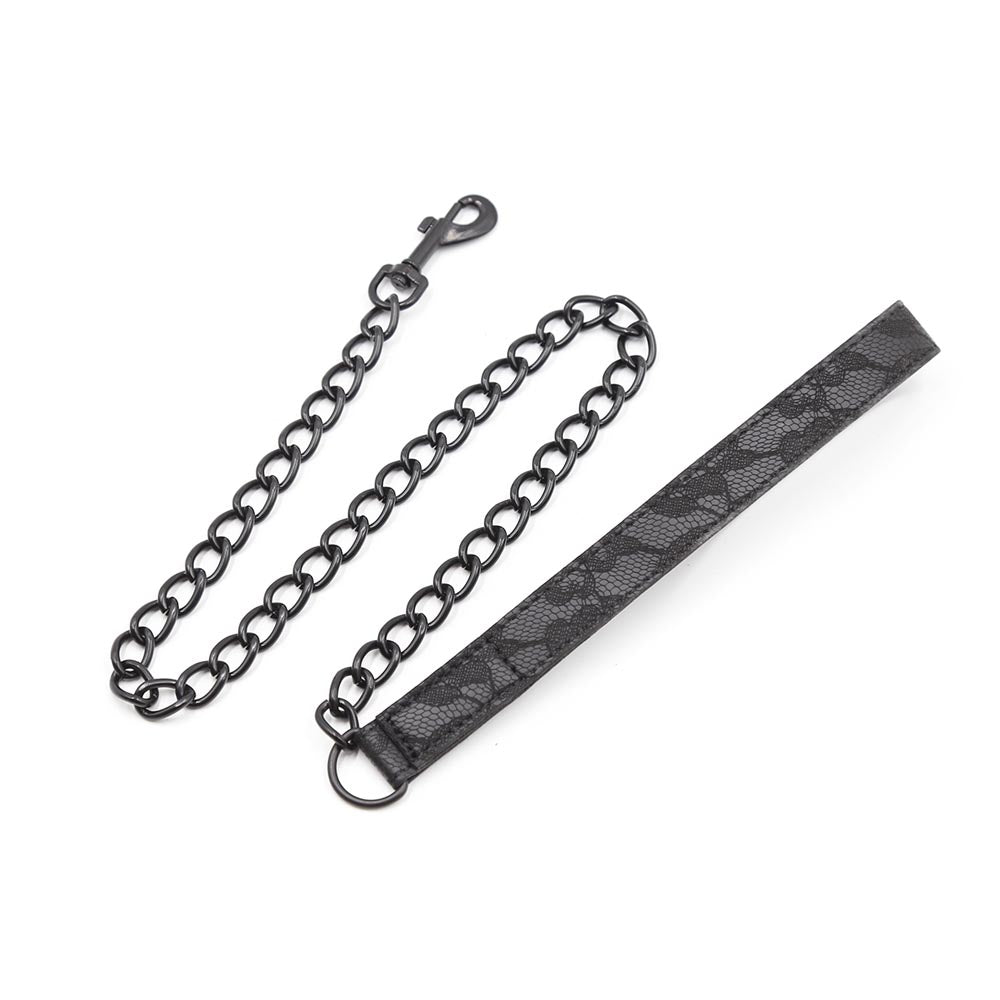 Collier & Laisse Dentelle - Be Bondage