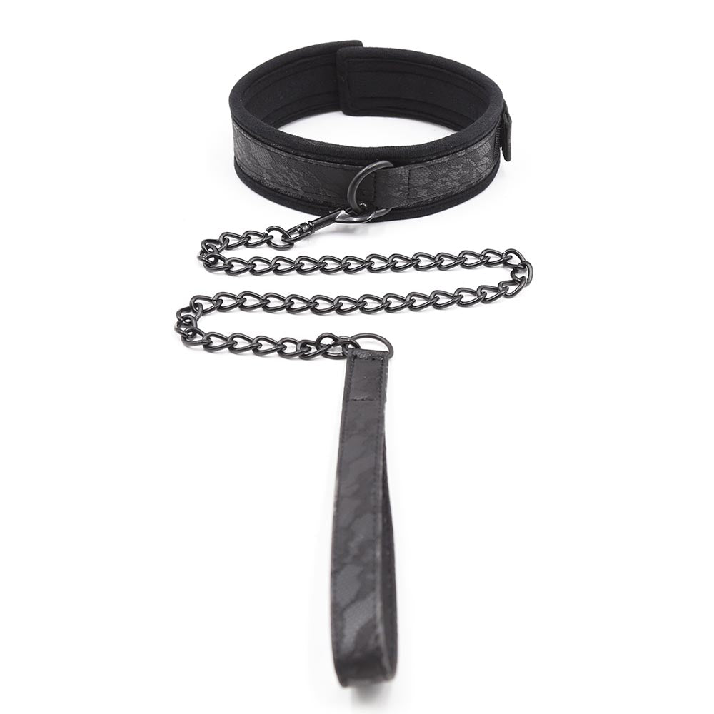Collier & Laisse Dentelle - Be Bondage