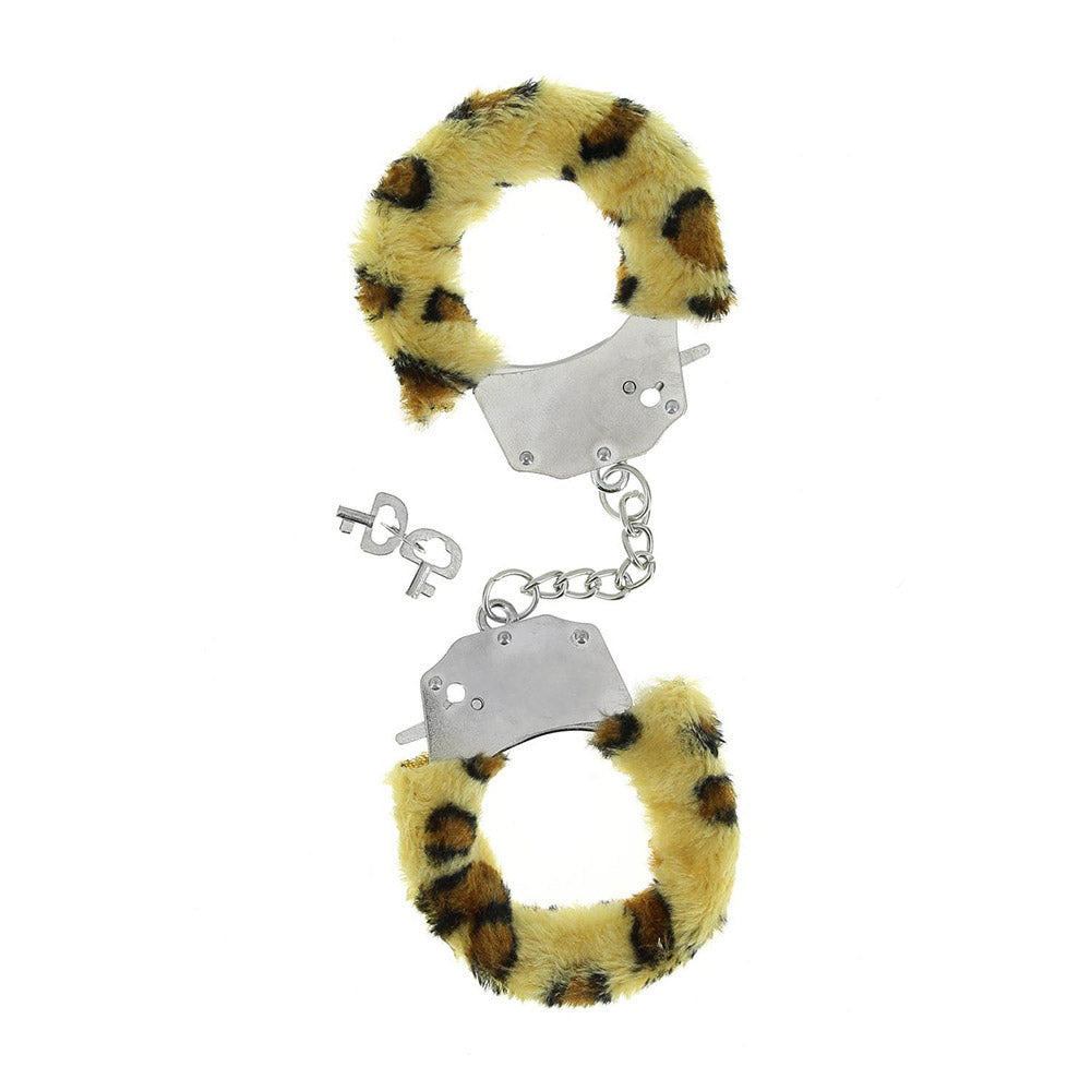 Menottes Jeux Erotiques Fourrure Leopard