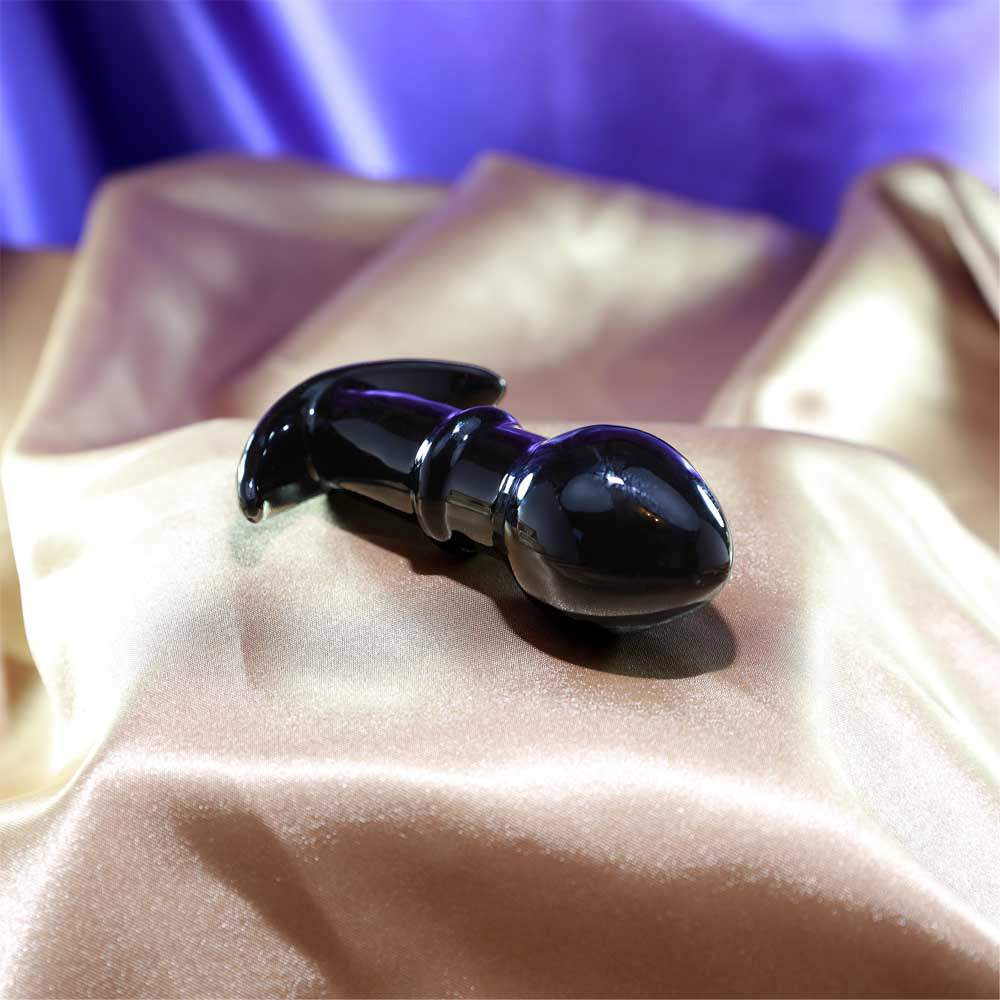 Plug anal en Pyrex Be Bondage présenté