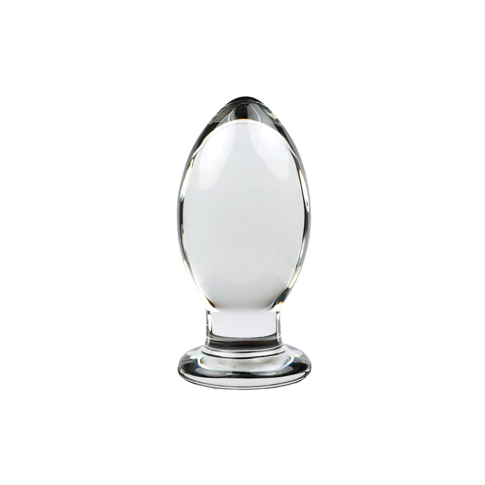 Gros Plug Ovale Transparent 203