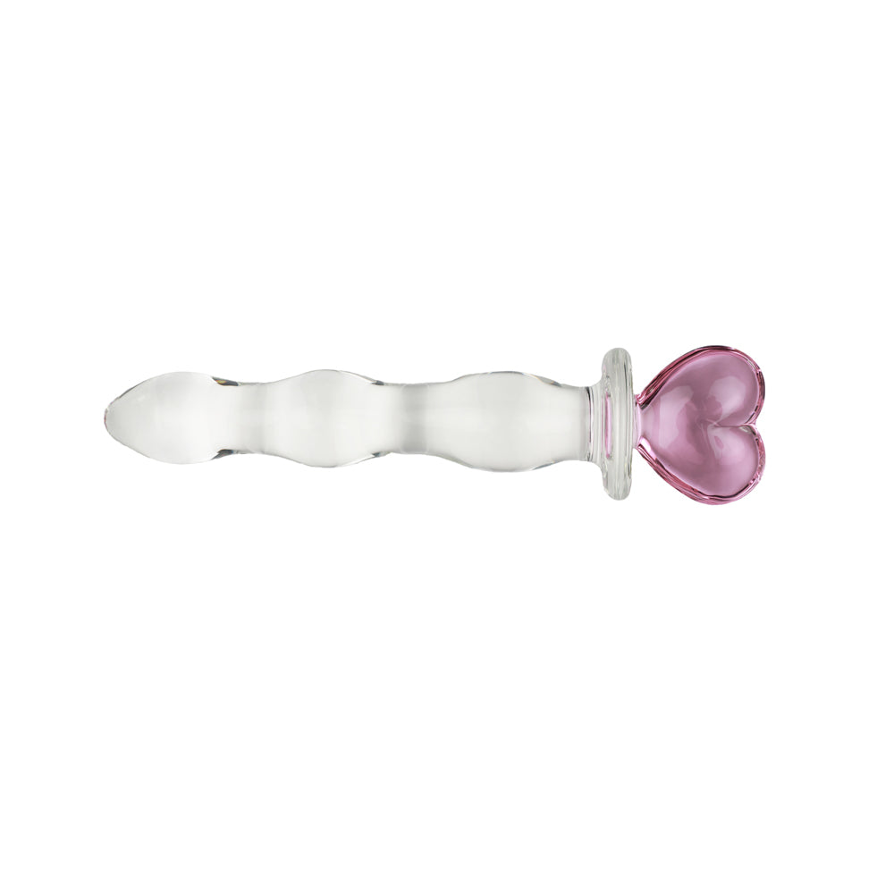 Chaîne Anale Cœur en Verre Pyrex 160
