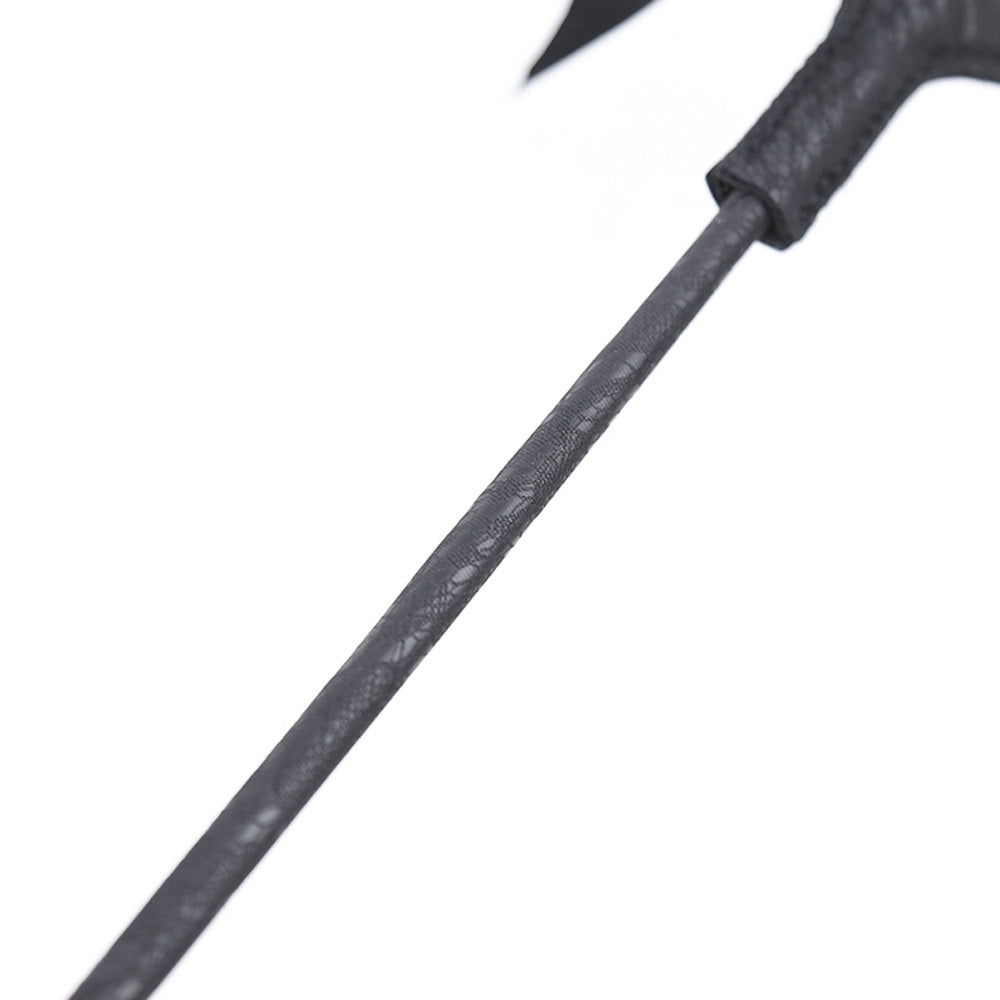 Plumeau Cravache Dentelle et Lacet