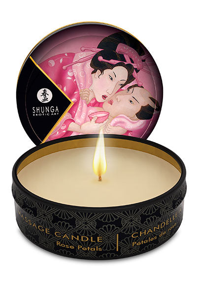 Mini Bougie de Massage Lueur & Caresses Shunga
