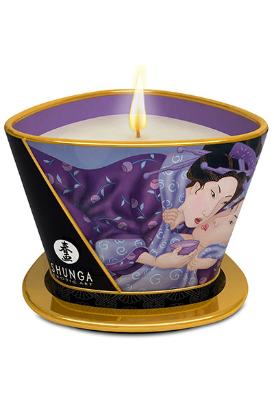 Bougie de Massage Shunga Lueur & Caresses Erotic Art