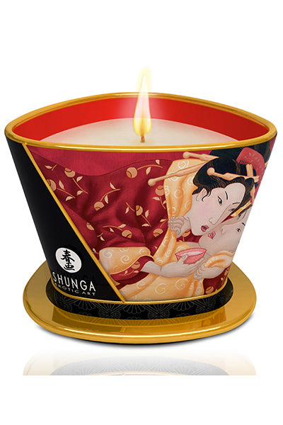Bougie de Massage Shunga Lueur & Caresses Erotic Art