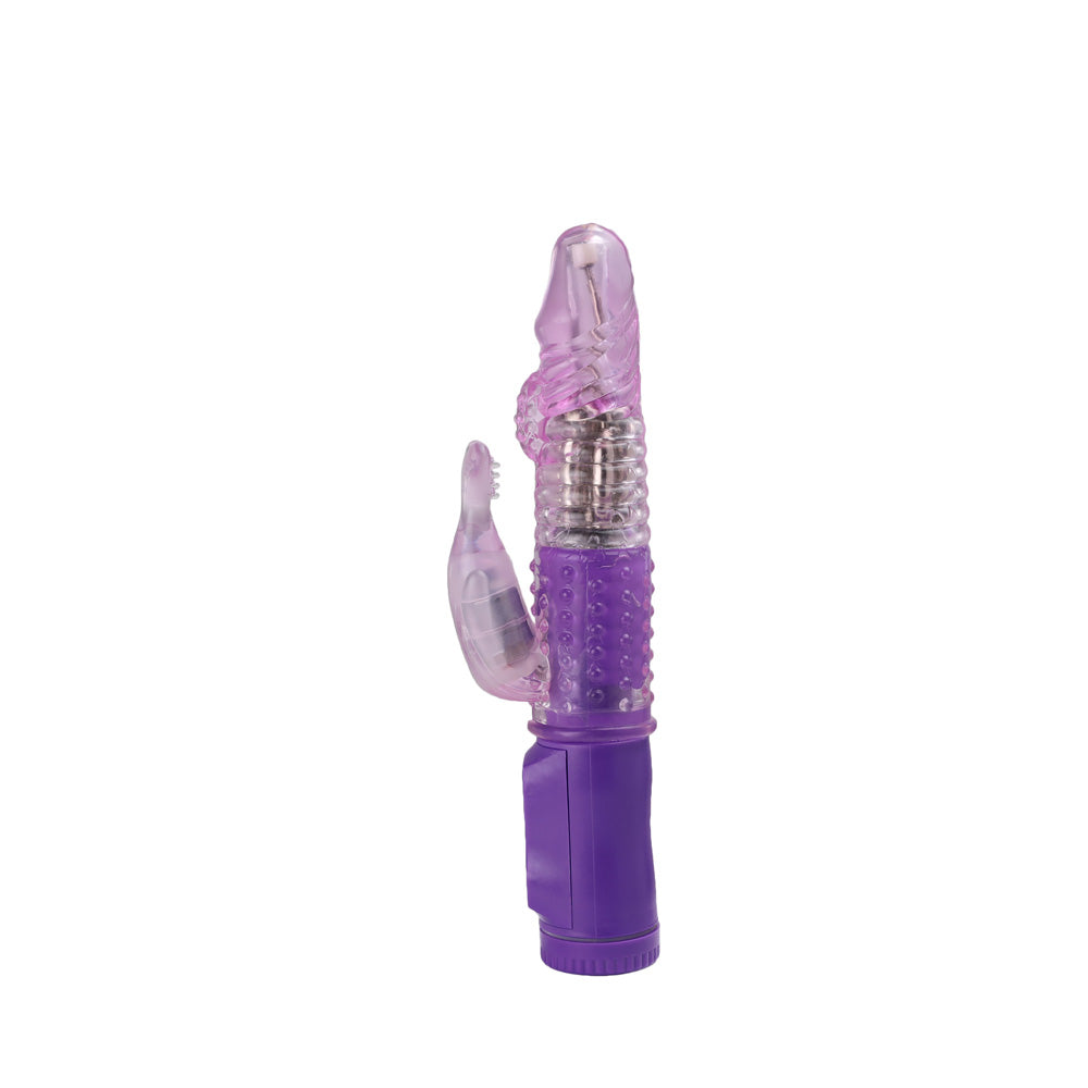 Sextoy pour Femme Petit Rabbit Texturé Vibration et Rotation BH Toys