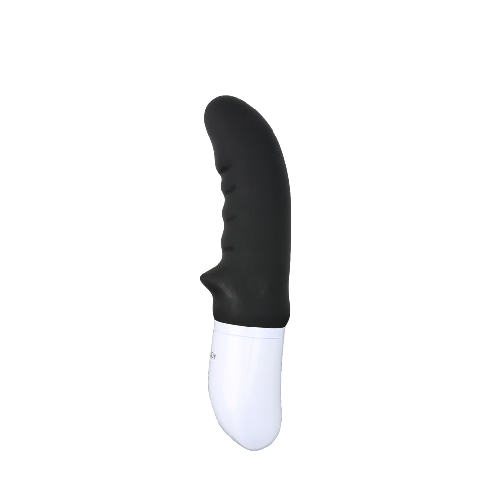 Vibromasseur Phénoménal Be Happy noir vu de profil