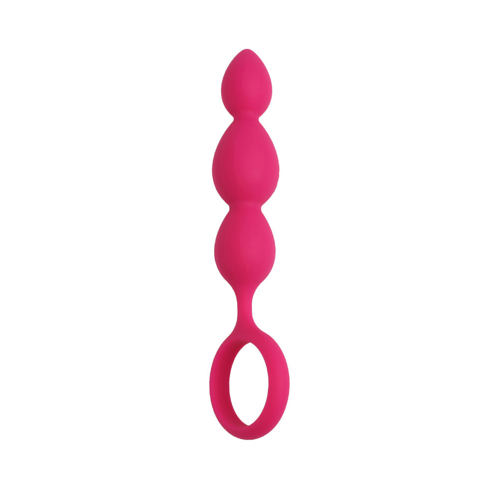 Chaine Anale Sphères de Plaisir Rose - Be Happy