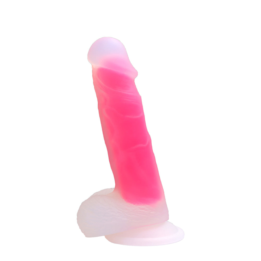 sextoy gode ventouse audace silicone rose texture