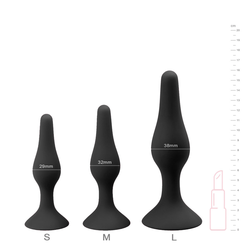 plug anal tentation noir comparaison tailles
