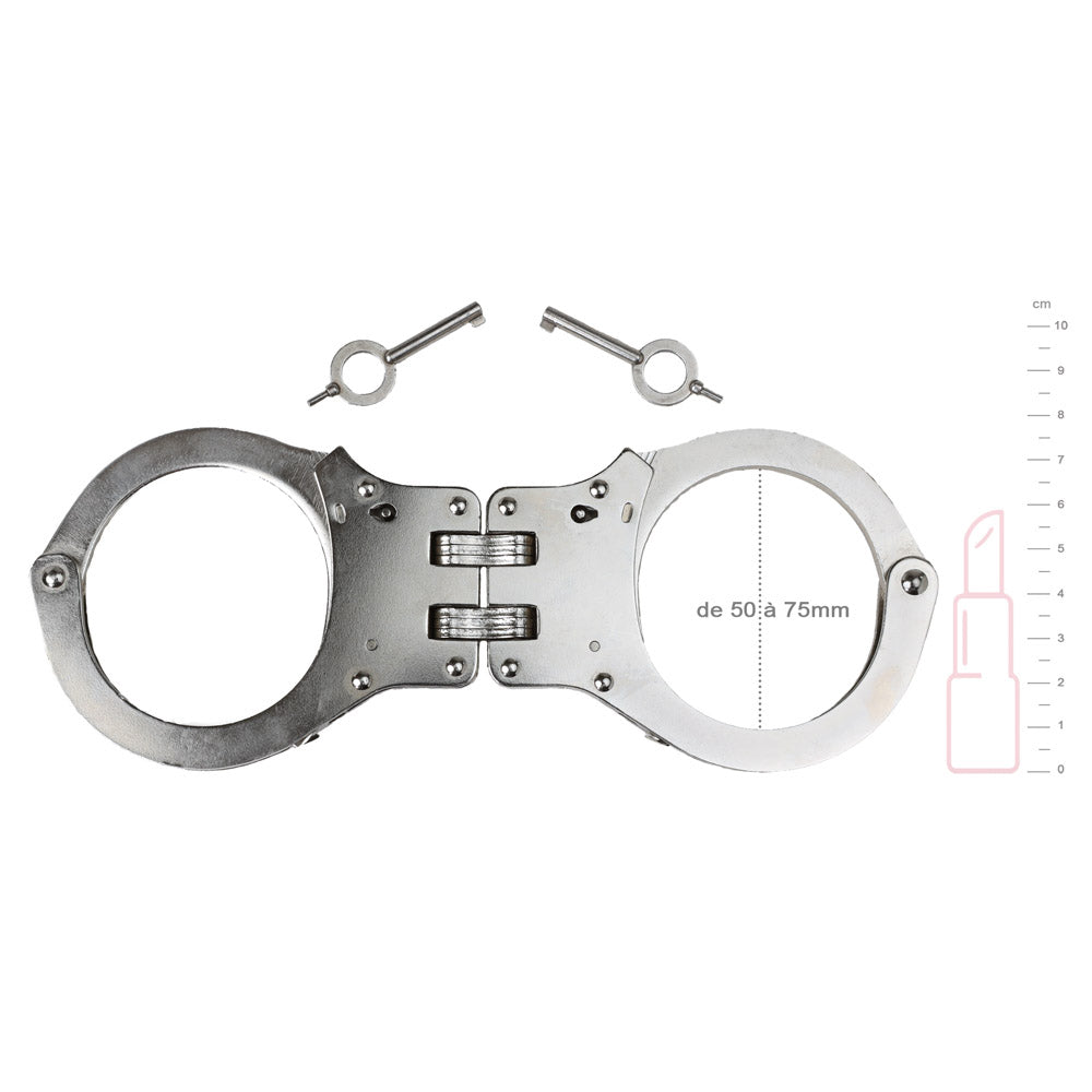 Menottes en métal Be Bondage avec clés