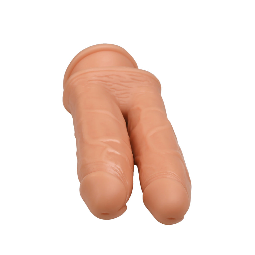 Double Pénétration Gros Gode Ventouse - Be Bondage