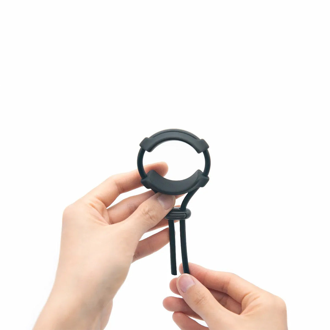 Anneau Pénien Fit Ring Ajustable Noir