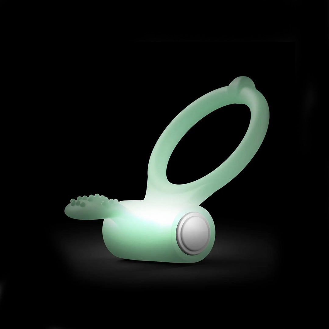 Anneau Power Clit Cockring Vibrant - Blanc - 1