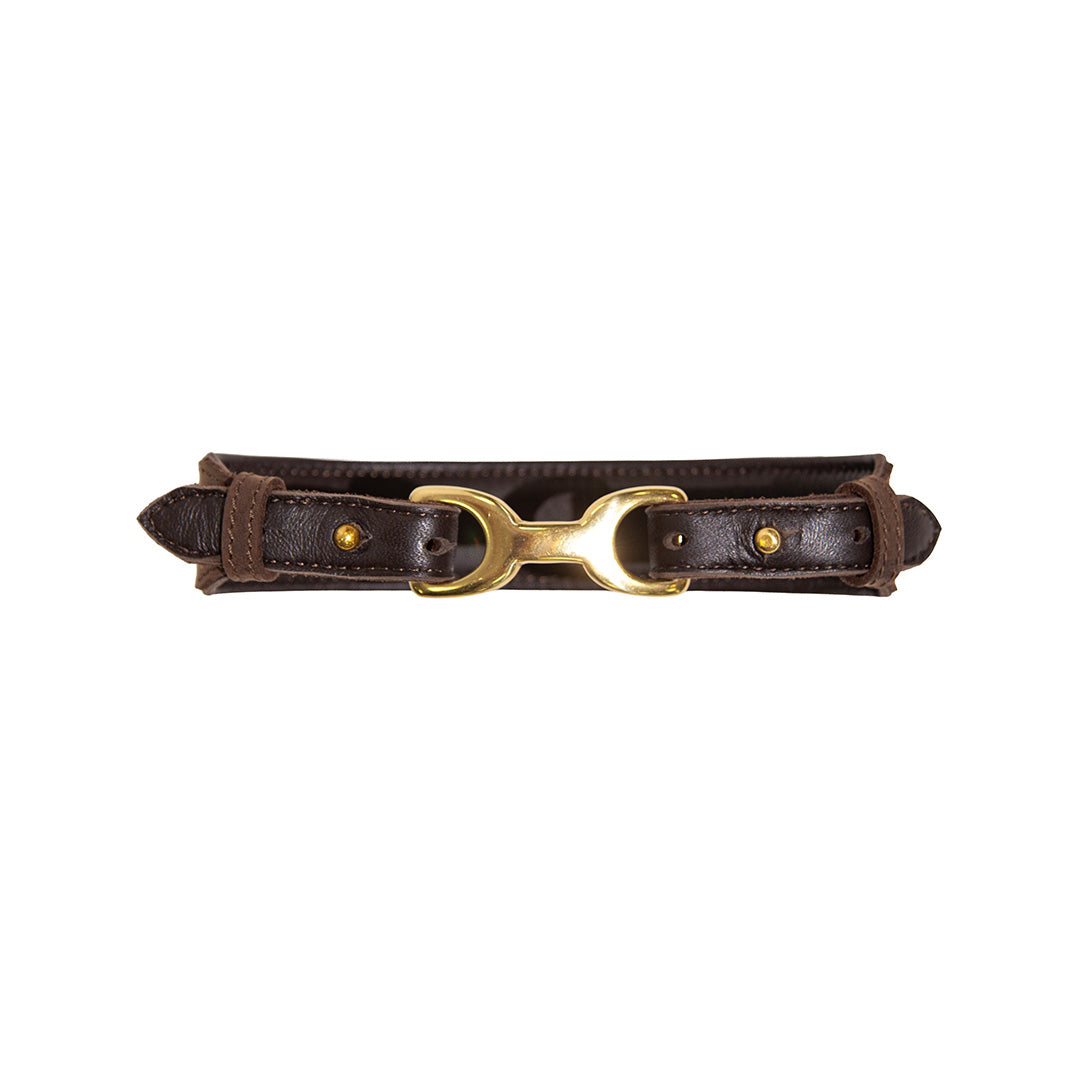 Collier Cuir de Veau à Grosse Boucle