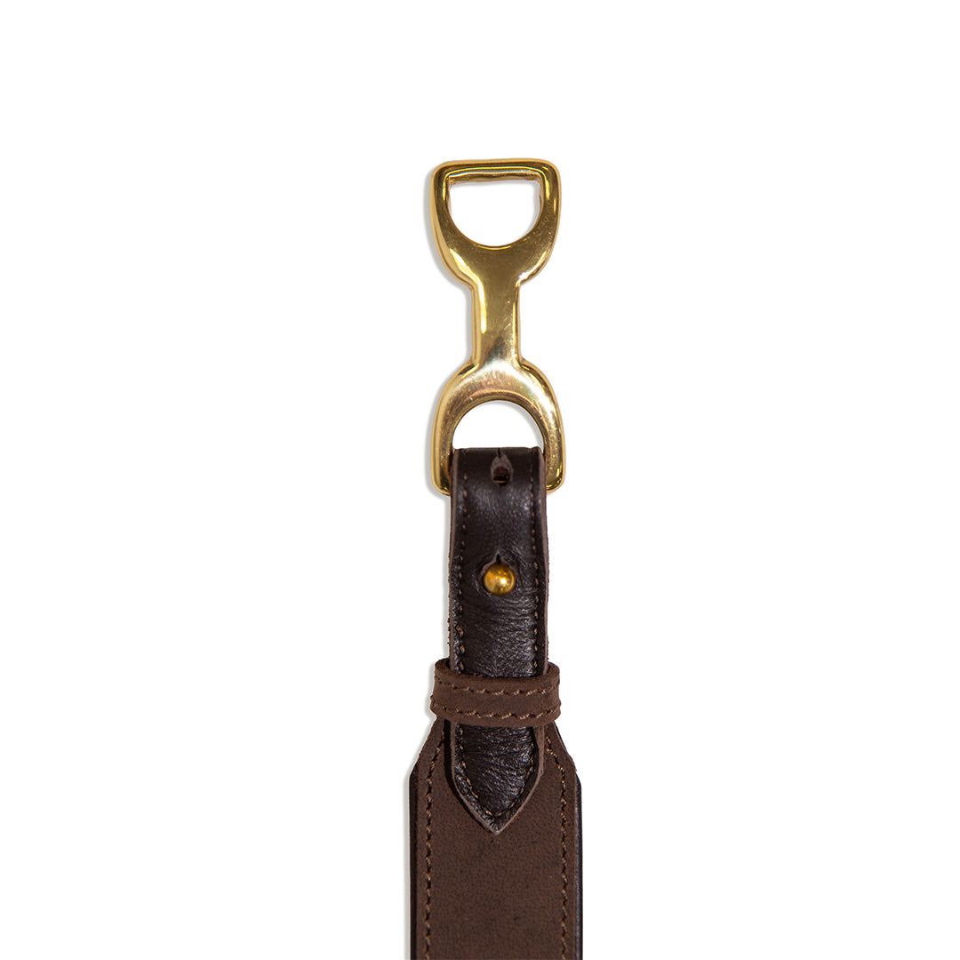 Collier Cuir de Veau à Grosse Boucle