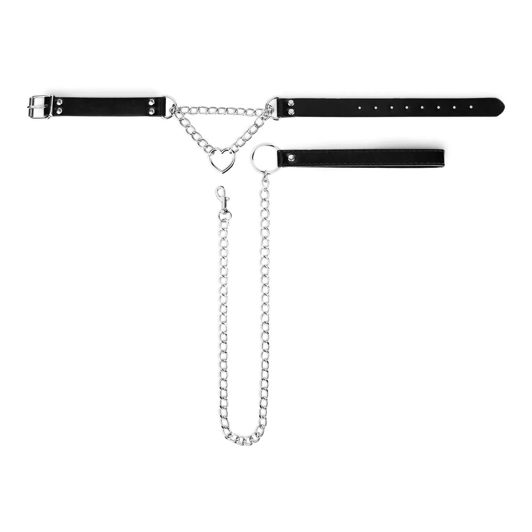 Collier avec Chaîne en Coeur