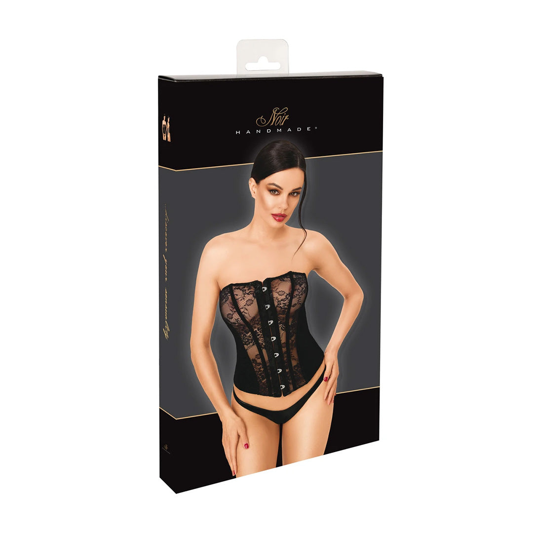 Corset One More Kiss Lace & Powerwetlook