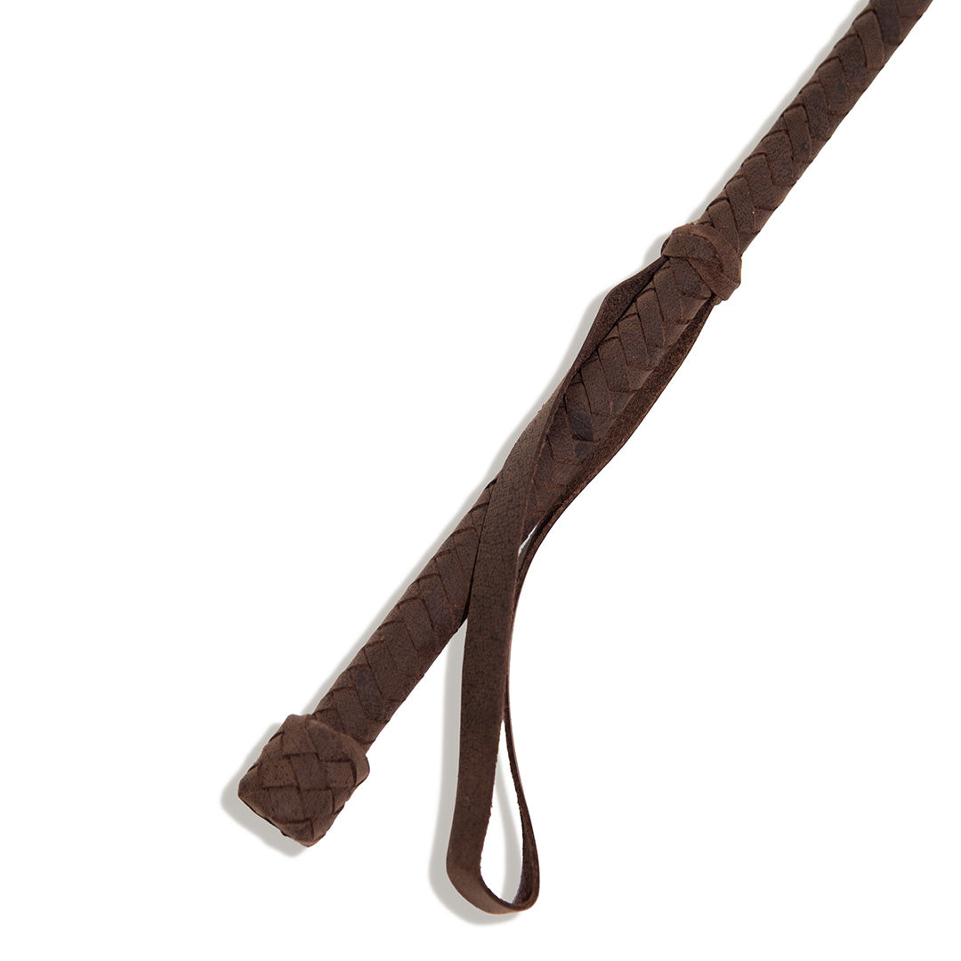 Cravache Cuir de Veau Marron