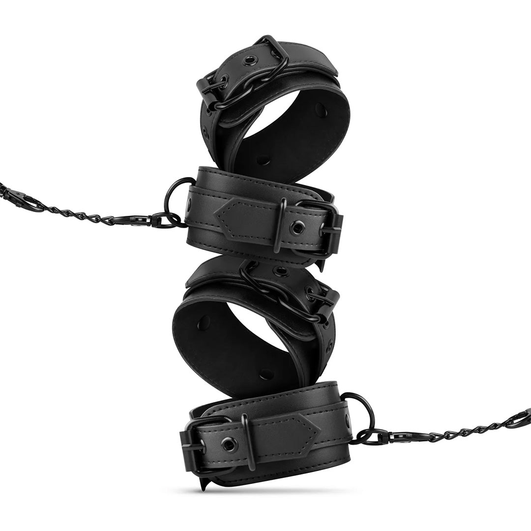 Ensemble Domination Simili Cuir
