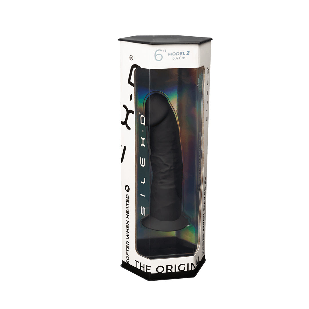 Gode Réaliste Double Densité Model 2 15,4cm - Noir - 20