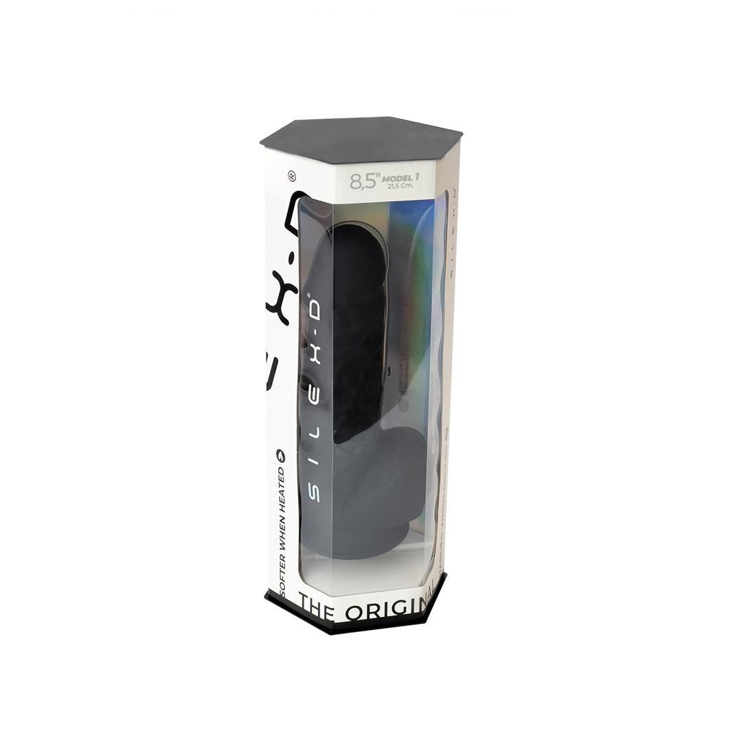 Gode Réaliste Double Densité 21,5cm - Noir - 14