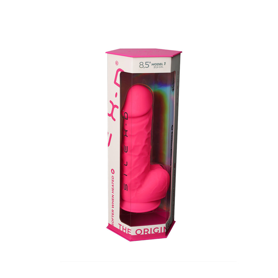 Gode Réaliste Double Densité 21,5cm - Rose - 5