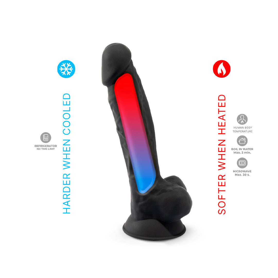 Gode Ventouse Réaliste Model 1 The Original 23 cm - Noir - 3