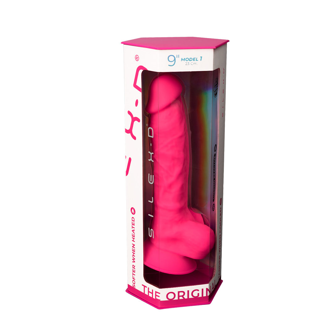 Gode Ventouse Réaliste Model 1 The Original 23 cm - Rose - 15