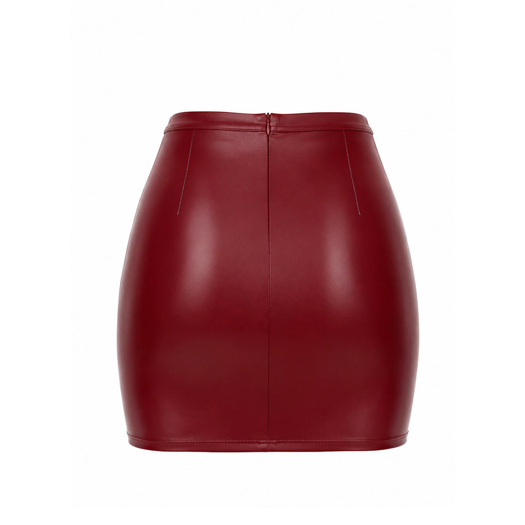 Mini Jupe Bordeaux Affair
