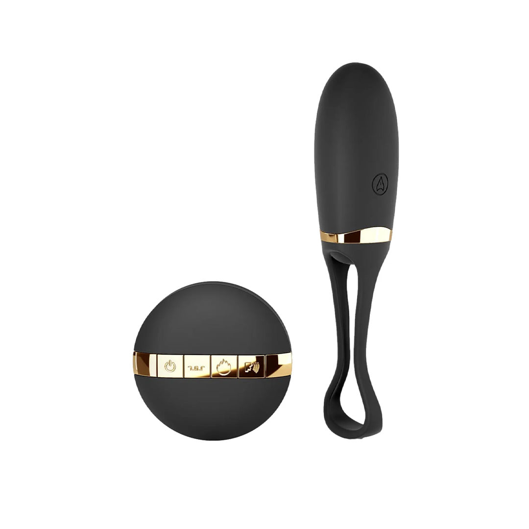 Oeuf Vibrant Secret Delight Télécommandé - Noir - 4