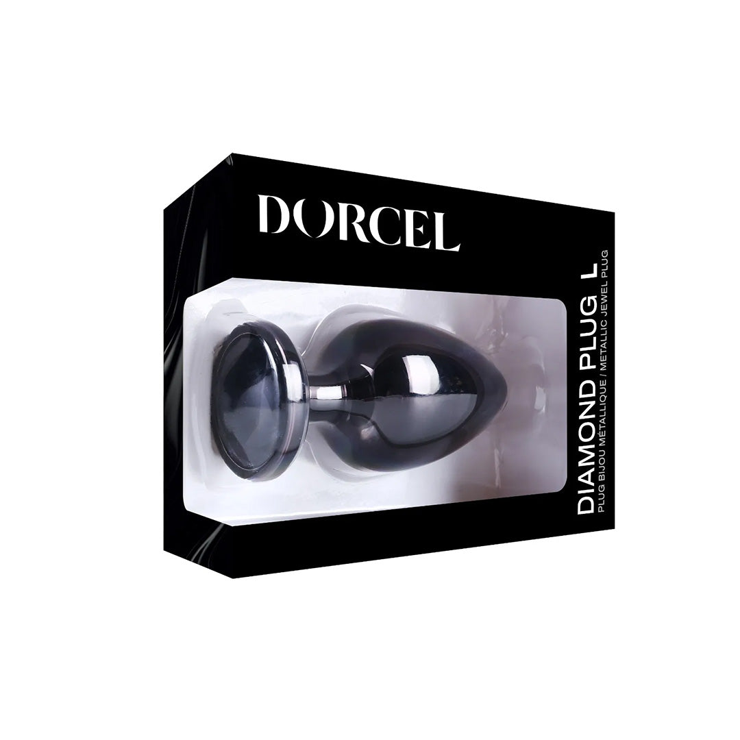 Plug Anal Diamond Plug - Noir - 19