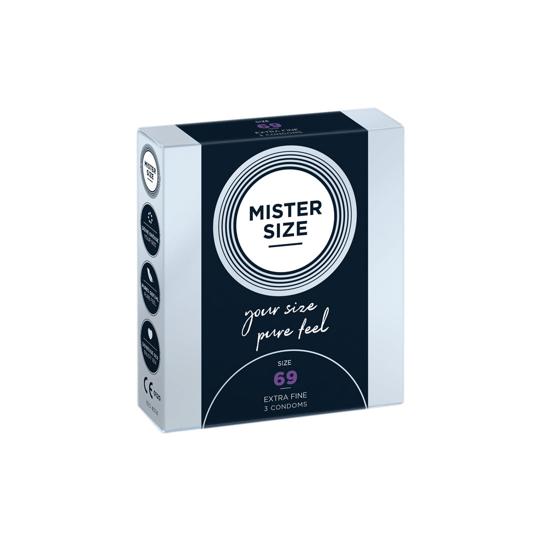 Préservatifs Mister Size 3 pièces - 69 - 7
