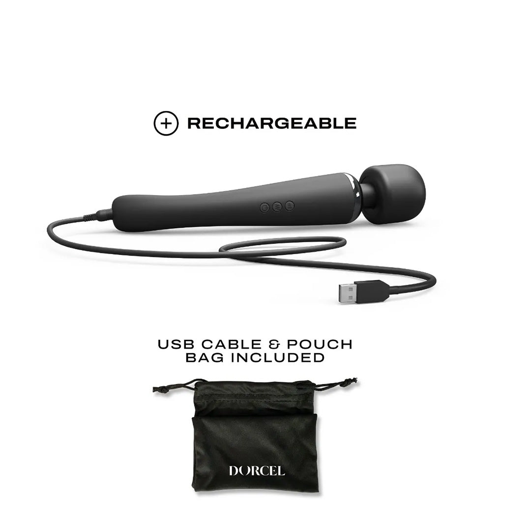 Stimulateur Megawand - Noir - 11