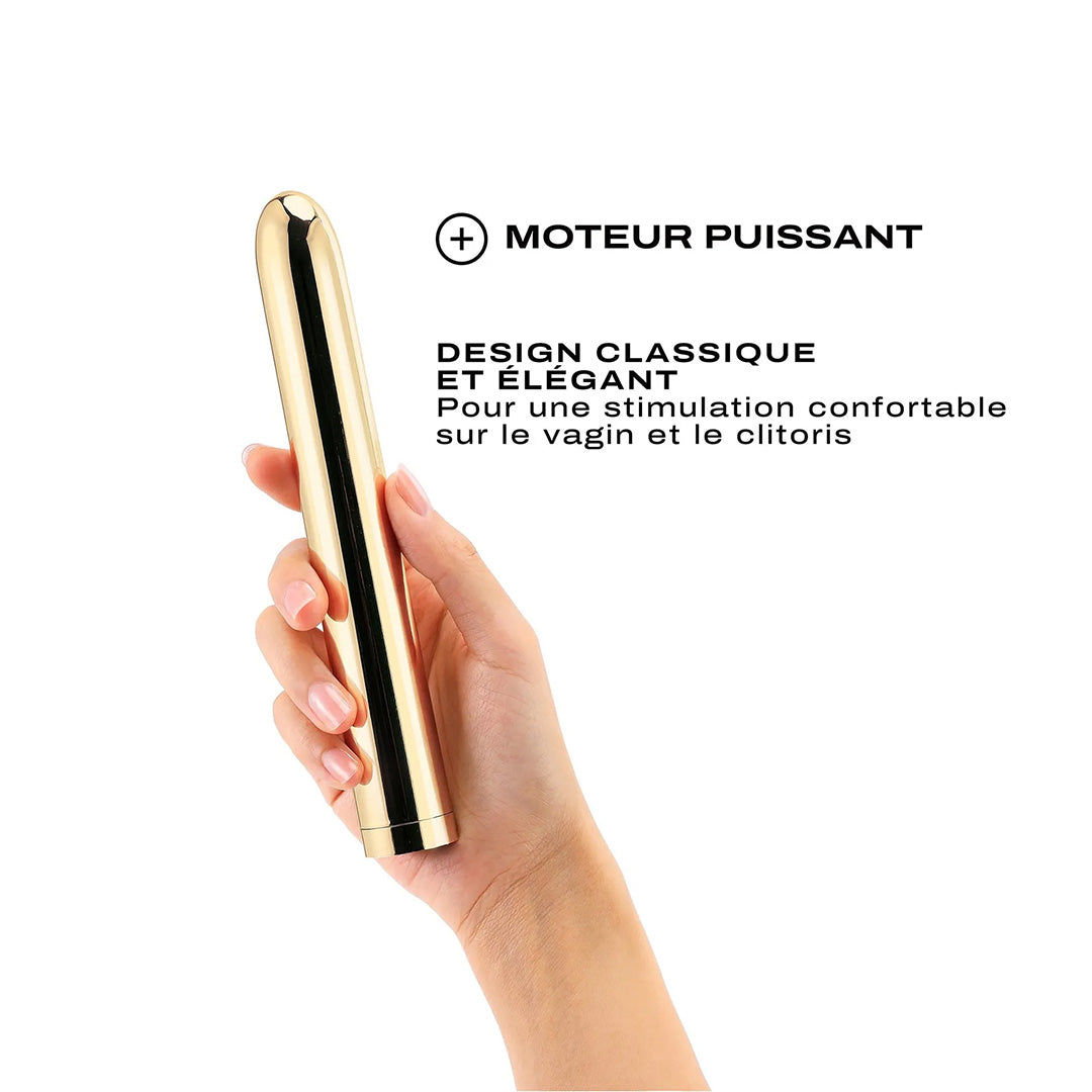 Vibromasseur Rechargeable - Or - 7